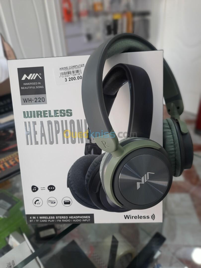 Casque Bluetooth Sans Fil NIA