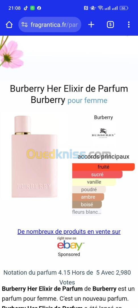 Burberry her elixir 