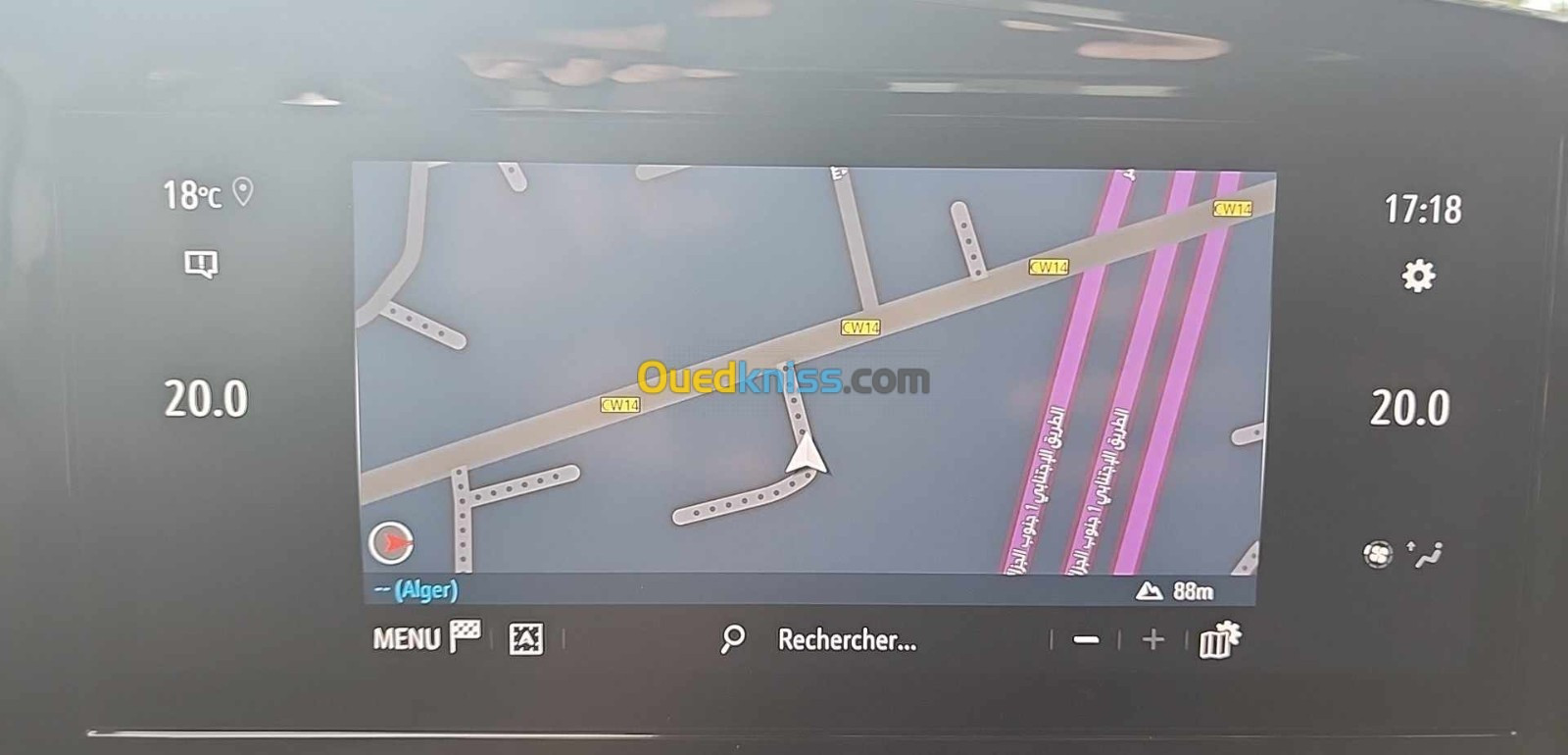 Activation YouTube et Cartographie GPS Algérie Opel / Peugeot
