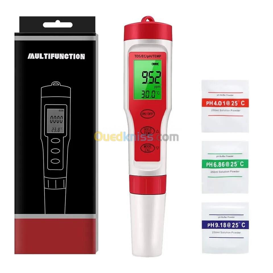 Ph tds metre 4en1 