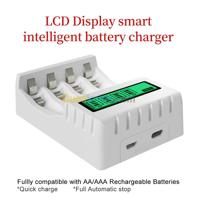 Chargeur pile rechargeable 