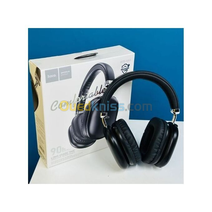 CASQUE Hoco W35 Max 90H d'autonomie . Sans Fil Bluetooth 5.3 - سماعات اذن بلوتوث سماعات لاسلكية - أرخص سعر 