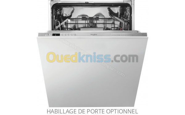 LAVE VAISSELLE WHIRLPOOL ENCASTRABLE 14 COUVERT 2 PANIER 6ÈME SENS POWER CLEAN WCIO 3T341 PES  