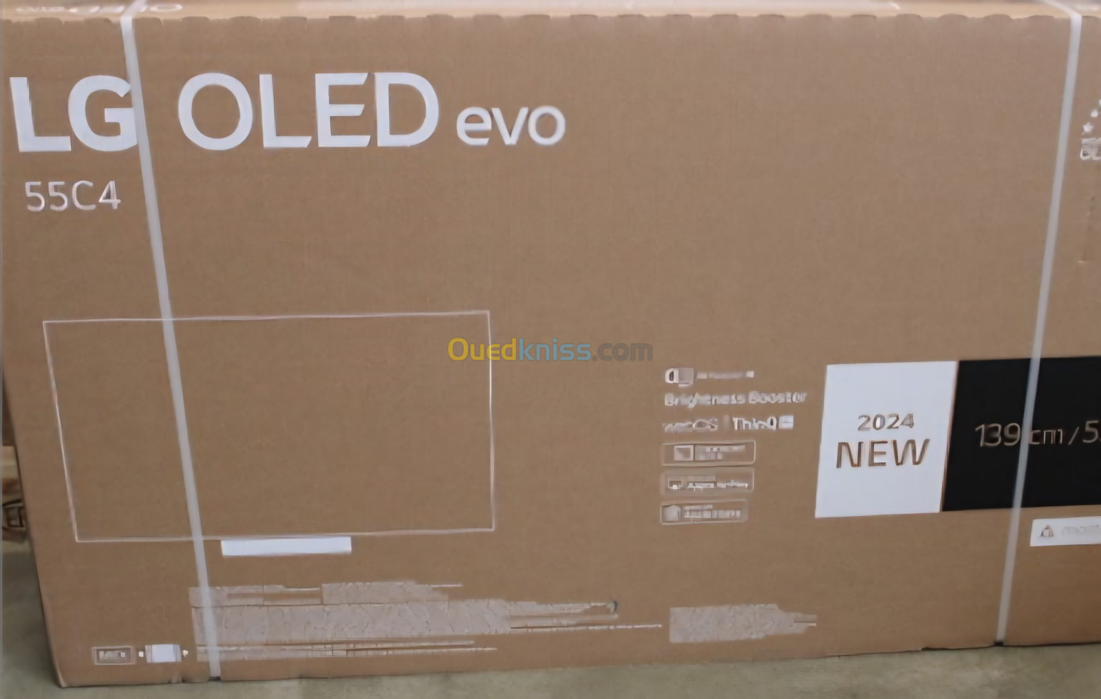 TV LG OLED EVO 65" C4 55" C4  SMART 4K 144FPS HDMI 2.1 NEW 2024 EUROPÉEN 