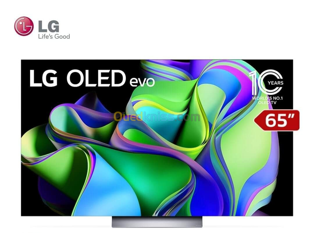 TV LG OLED EVO 65" C3 SMART 4K 120FPS HDMI 2.1 NEW 2023 