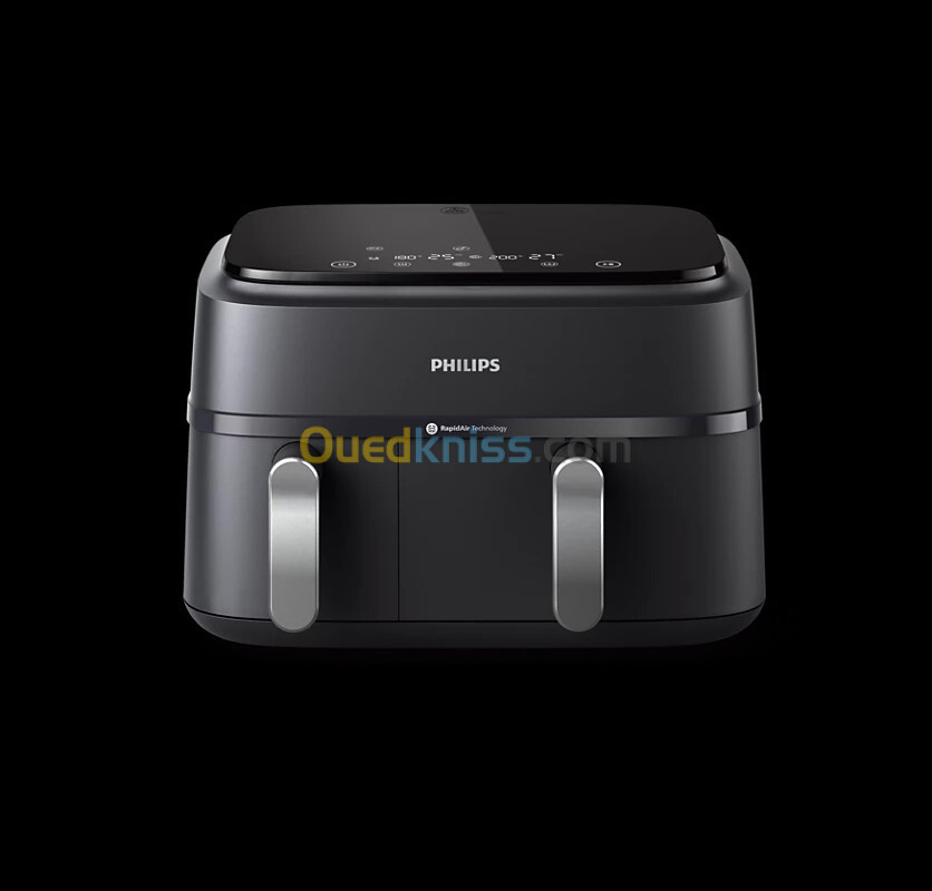 FRITEUSE PHILIPS AIR FRYER 9L DOUBLE BACS SÉRIE 3000 