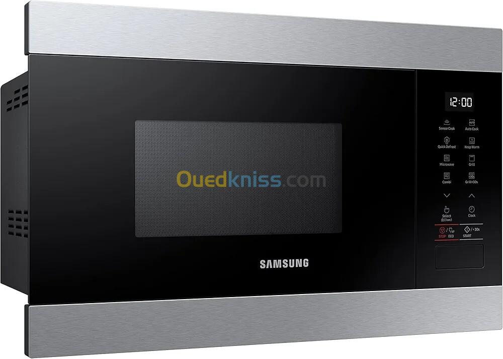 MICRO-ONDE SAMSUNG ENCASTRABLE 22L 850WATT GRILL MG22M8274CT EUROPÉEN 