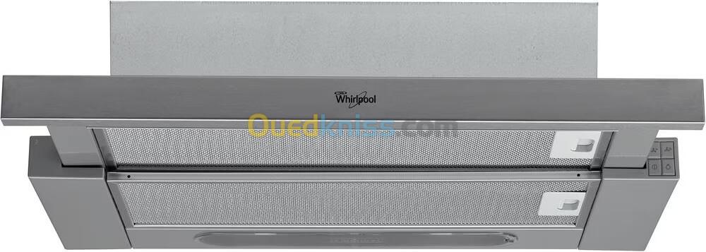 HOTTE WHIRLPOOL 60CM TÉLESCOPIQUE AKR6390/1 IX 