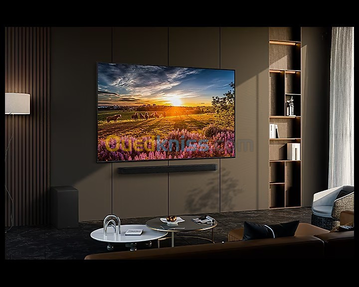 TV SAMSUNG QLED 75" SMART 4K ULTRA SLIM TQ75Q64D NEW 2024 EUROPÉEN 