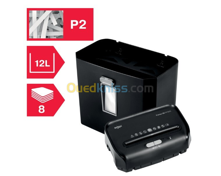 Destructeur de documents Rexel ProMax QS RPS812