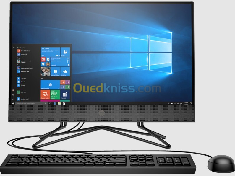 HP 200 G4 All-in-One I3-10110U 4GO DDR4 1TO 21.5 Pouces 