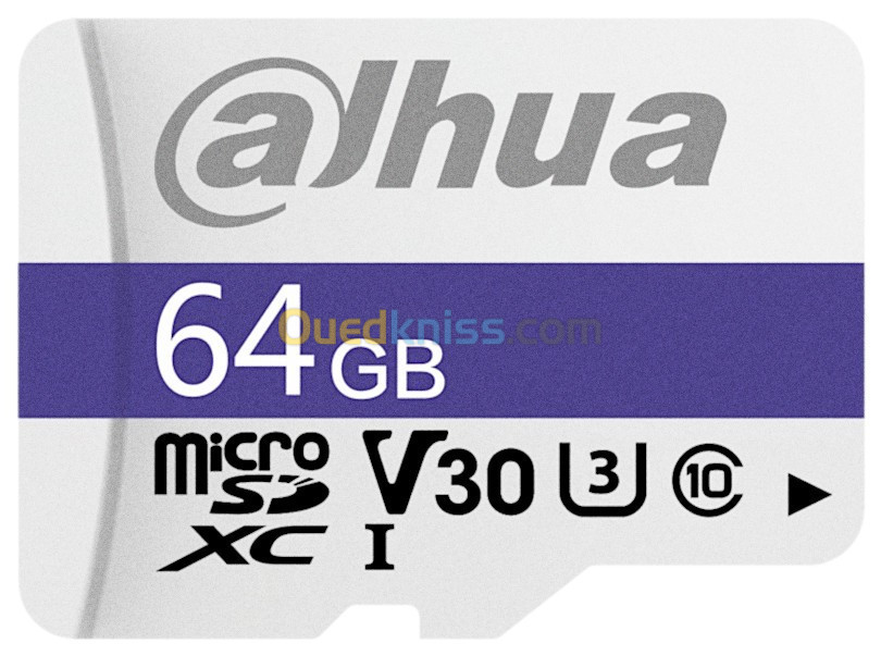 Carte Mémoire Dahua Micro SD C100 - 64GB et 256GB