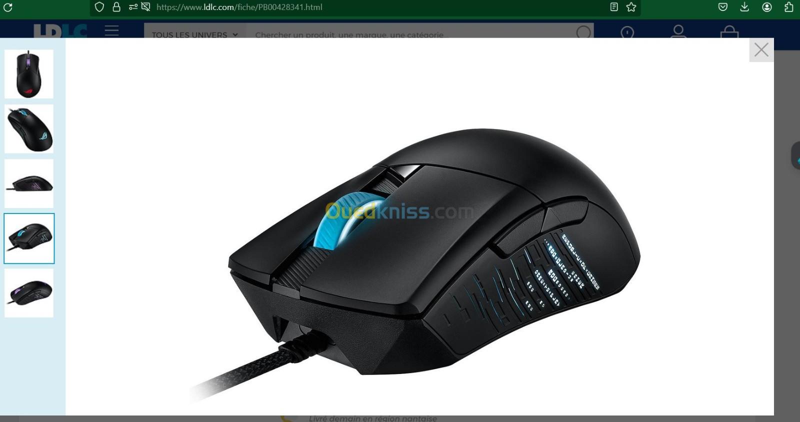 Souris ROG GLADIUS 3  asus 