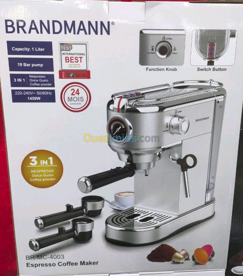 Espresso Brandmann  3 in 1