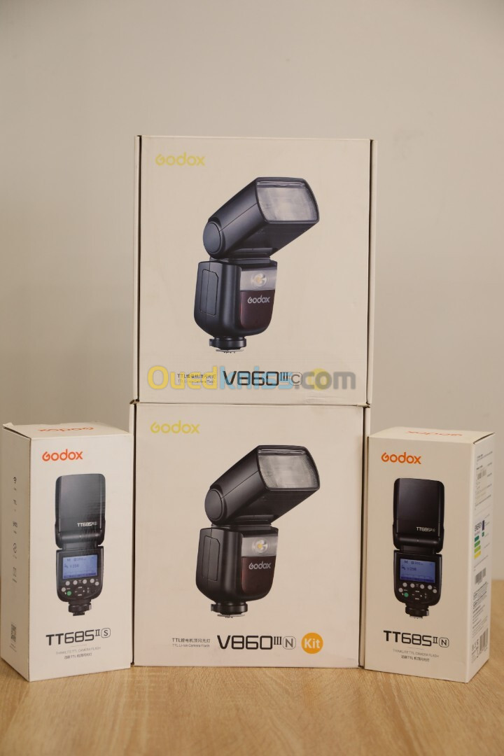 GODOX FLASH TT520II- V1 - V860III