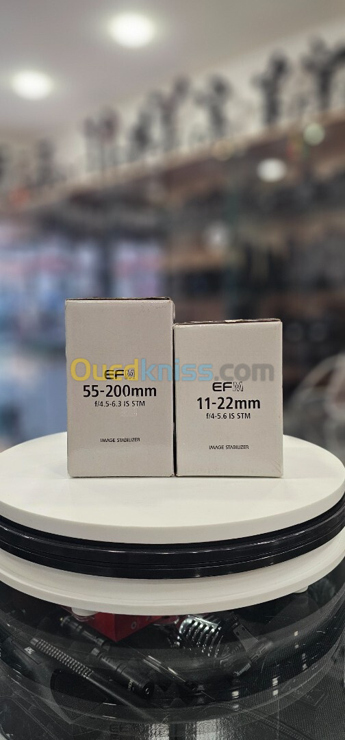 Canon EFM 55-200MM / EFM 22-11MM