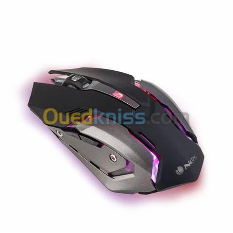 KIT GAMING CLAVIER MULTIMEDIA + SOURIS OPTIQUE + CASQUE AVEC MICROPHONE NGS GBX-1500