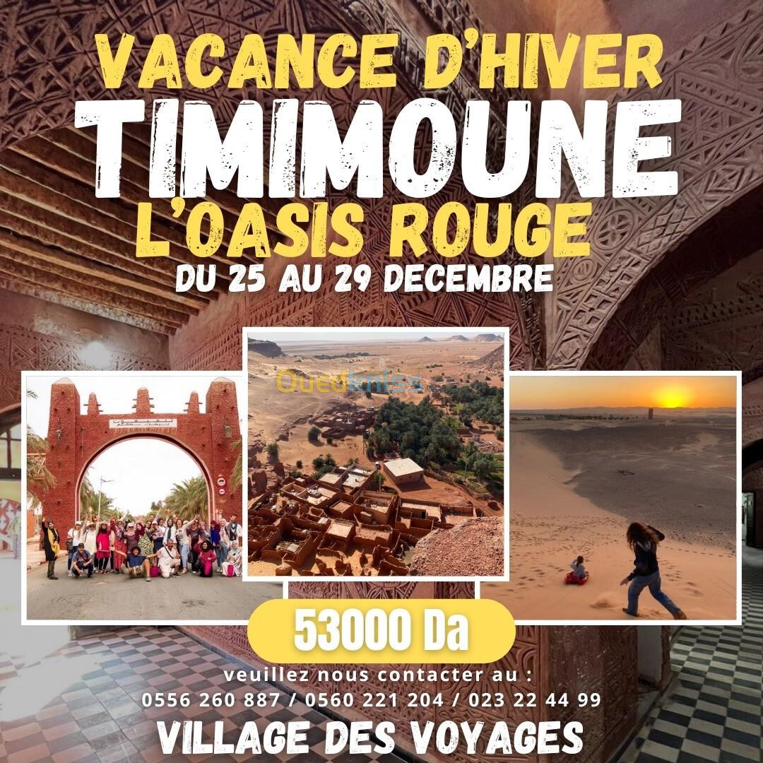 SEJOUR TIMIMOUN - SPECIAL VACANCE D'HIVER