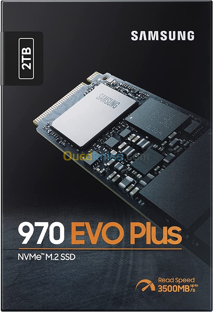 Samsung Disque SSD 970 EVO Plus 2TO NVMe M.2 (2280) - Alger Algérie