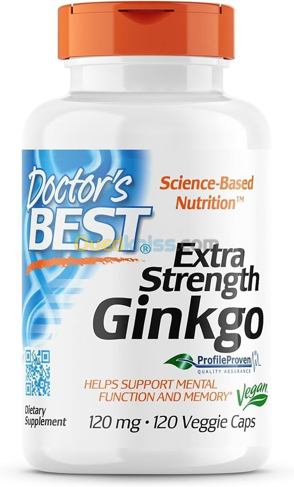 Doctor Best Ginkgo biloba Extract 120caps 