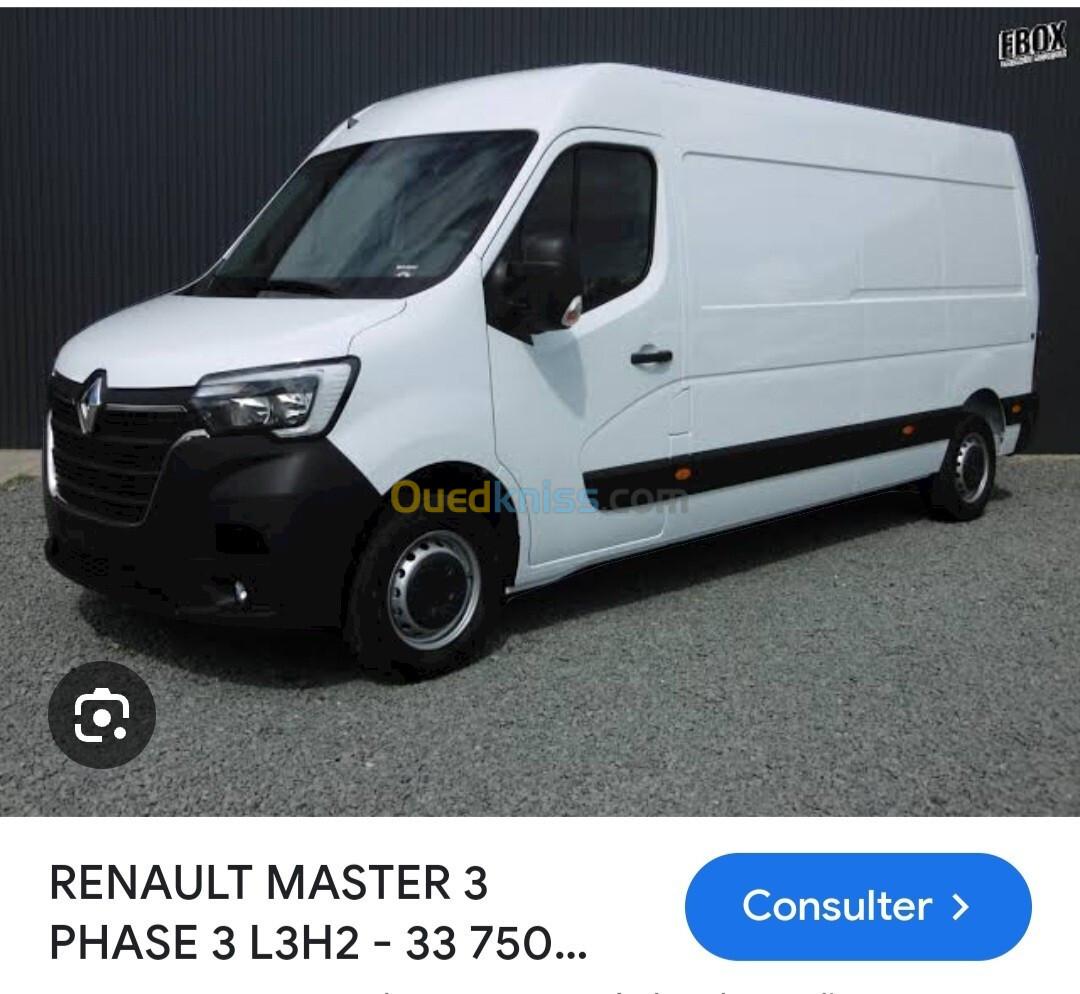 Renault Master L3H 2024 3 panneaux