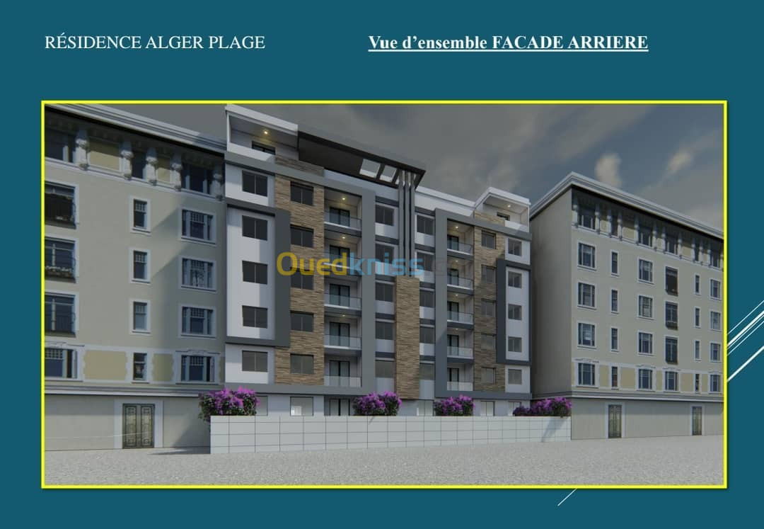 Vente Appartement F4 Alger Bordj el bahri