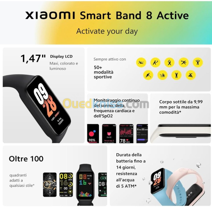 Xiaomi Smart Band 8 Active