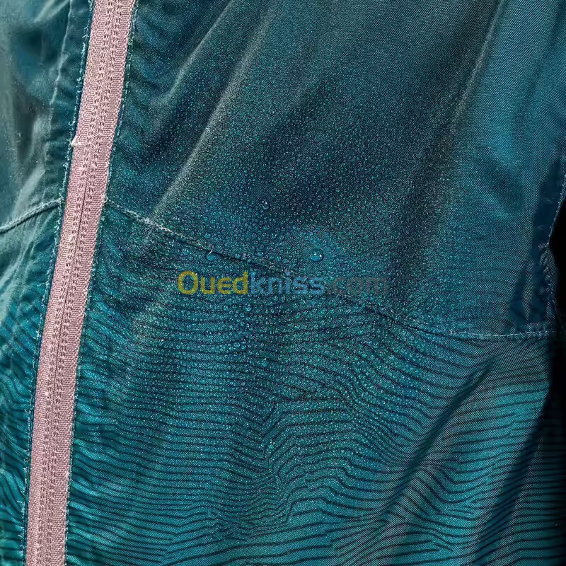 Veste imperméable de randonnée - MH150 turquoise - enfant 7-15 ans