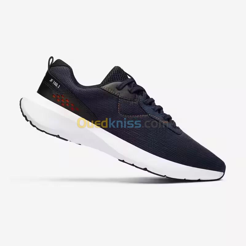 CHAUSSURES DE RUNNING HOMME JOGFLOW 100.1 NAVY ORANGE