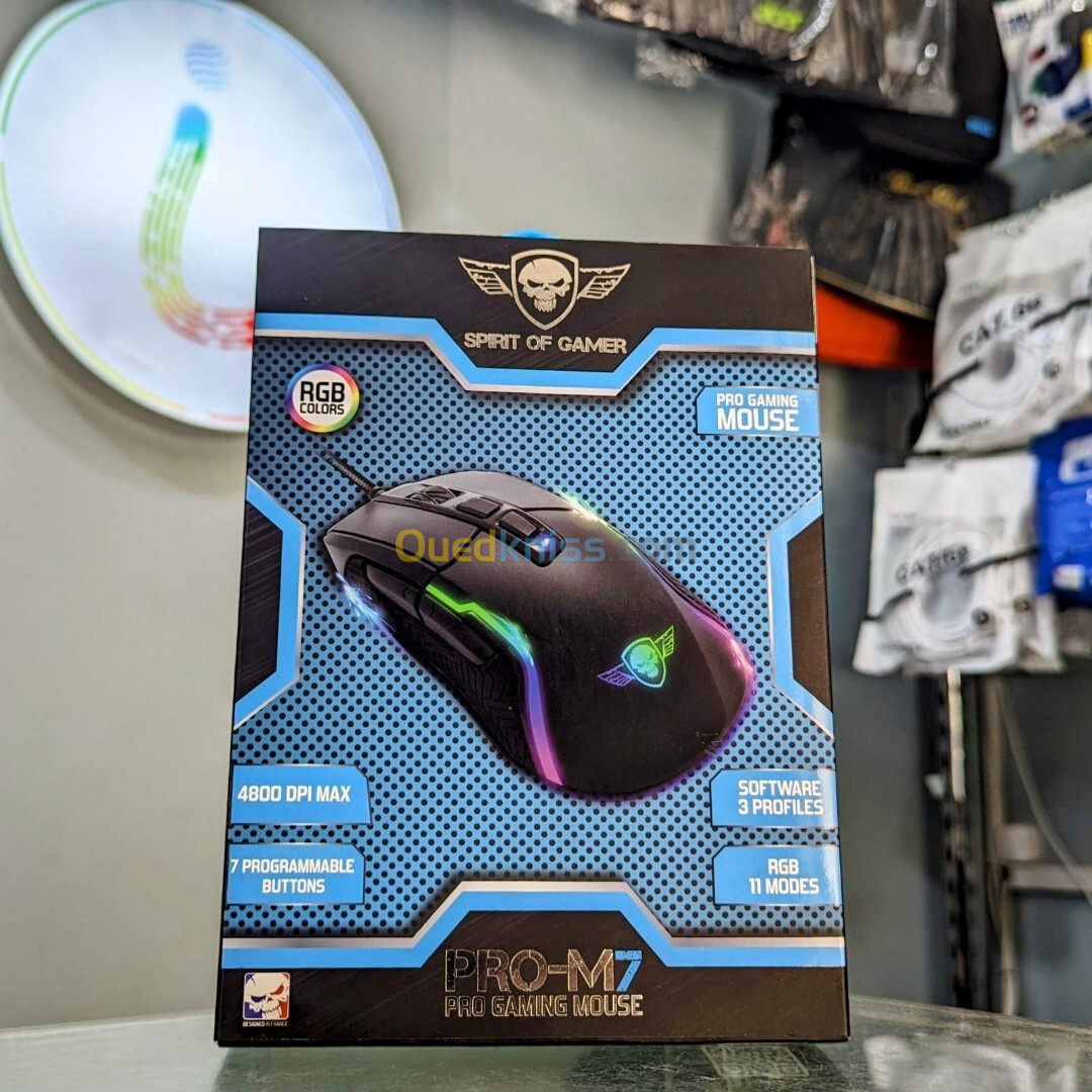 Souris Spirit of Gamer Pro M7 RGB