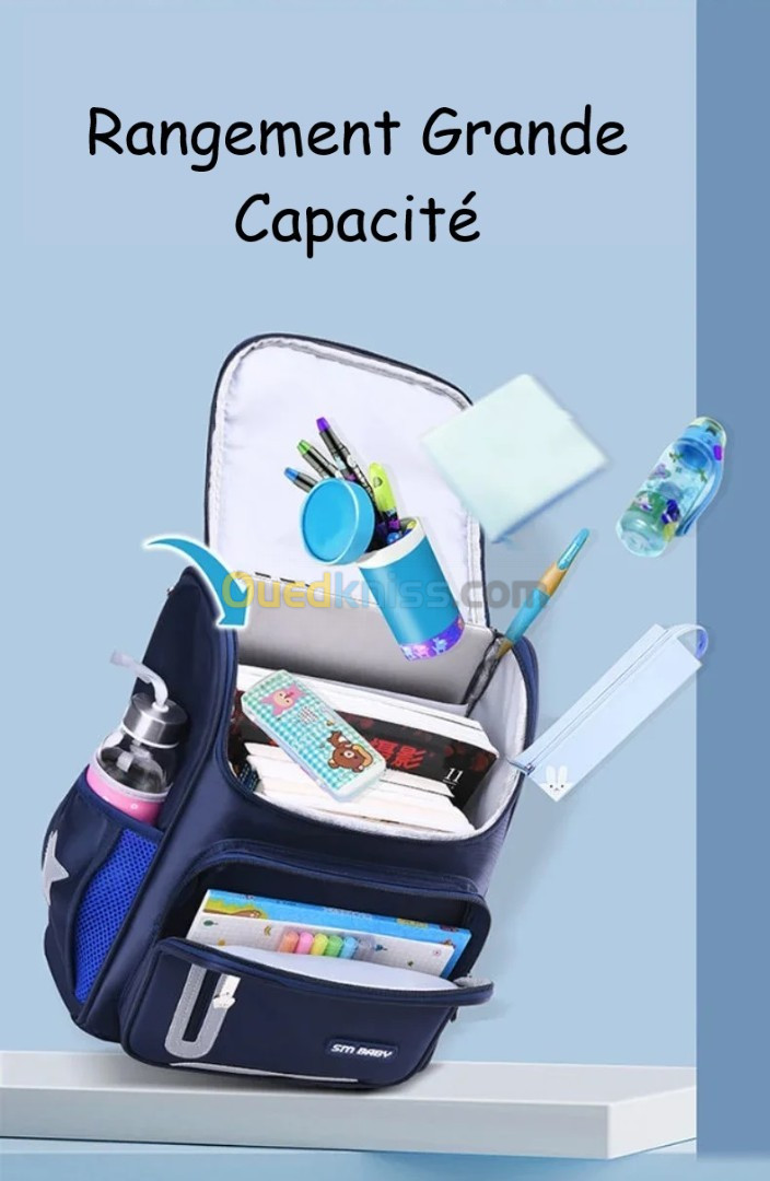 Sac à Dos d'École Primaire Étanche pour Enfant