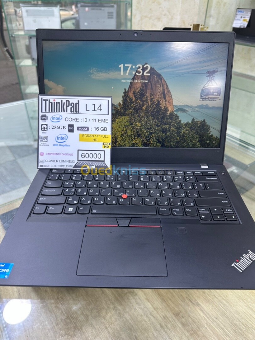 THINKPAD L14 i3 -11ème 256/16GB 