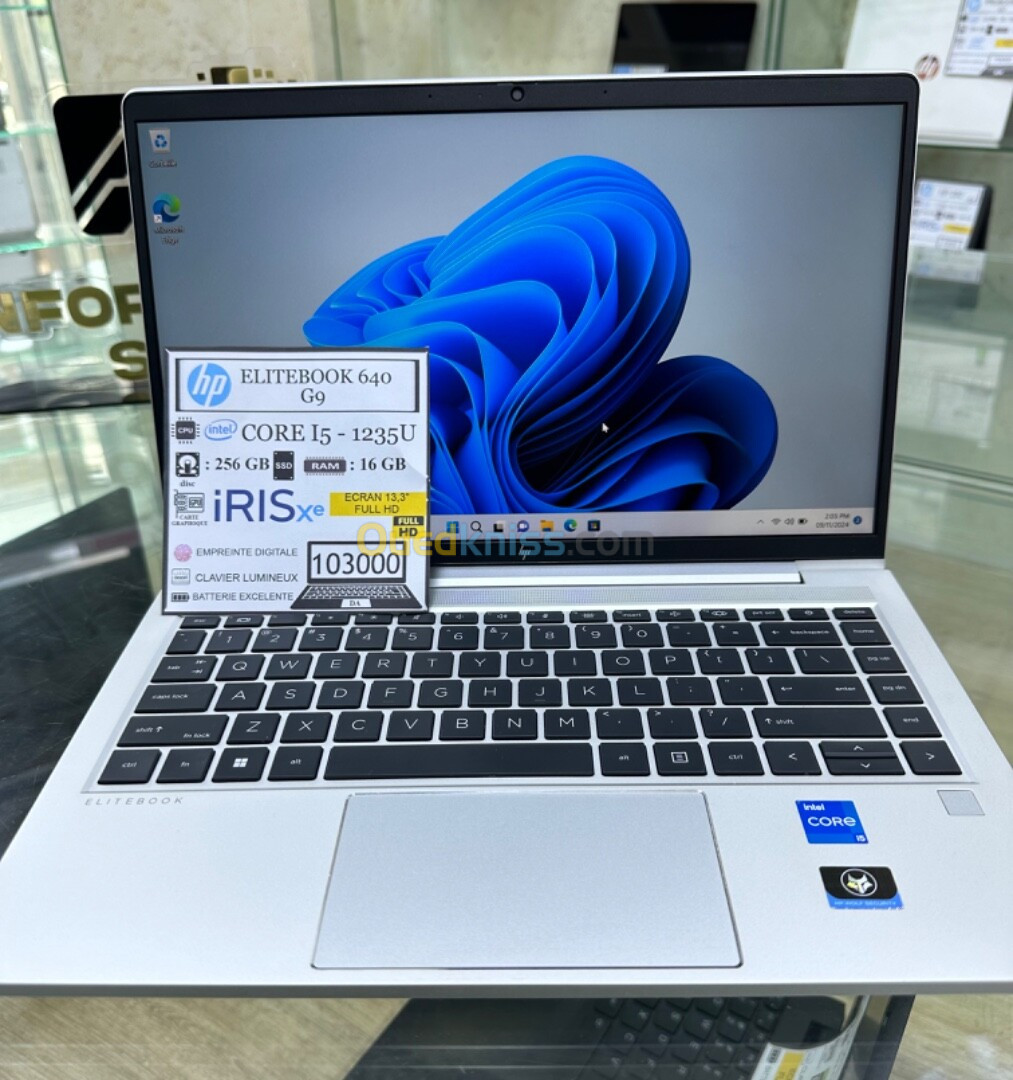 HO ÉLITEBOOK i5 - 1235U 640 G9 256-16GB 