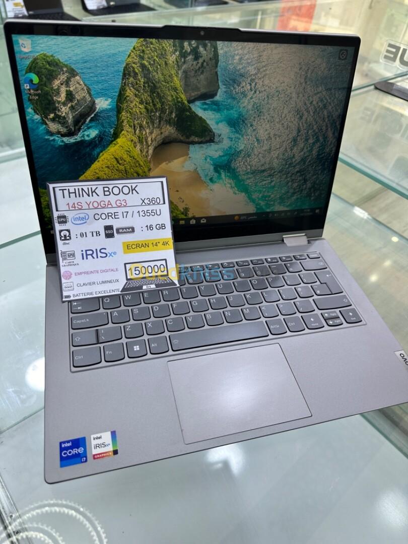 THINKBOOK 14s X360  CPU: CORE i7 / 1355U 01 TB  16 GB   