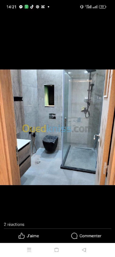 Vente Appartement F3 Alger Bordj el bahri