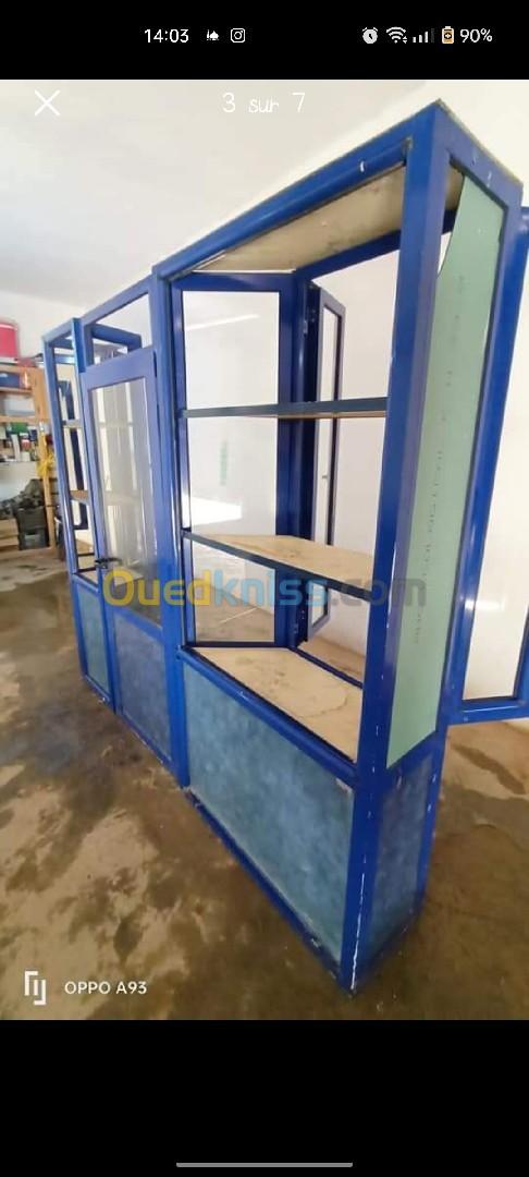 Vitrine aluminium 