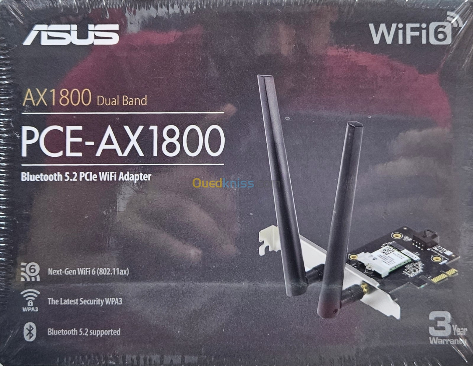 Carte WiFi ASUS PCE-AX1800 Dualband - Alger Algérie