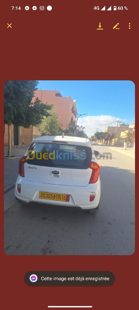 Kia Picanto 2015 Pop +