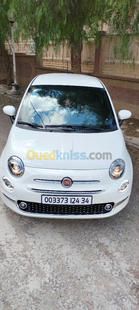 Fiat 500 2024 Club  made in bladi  sant toit ouvrant