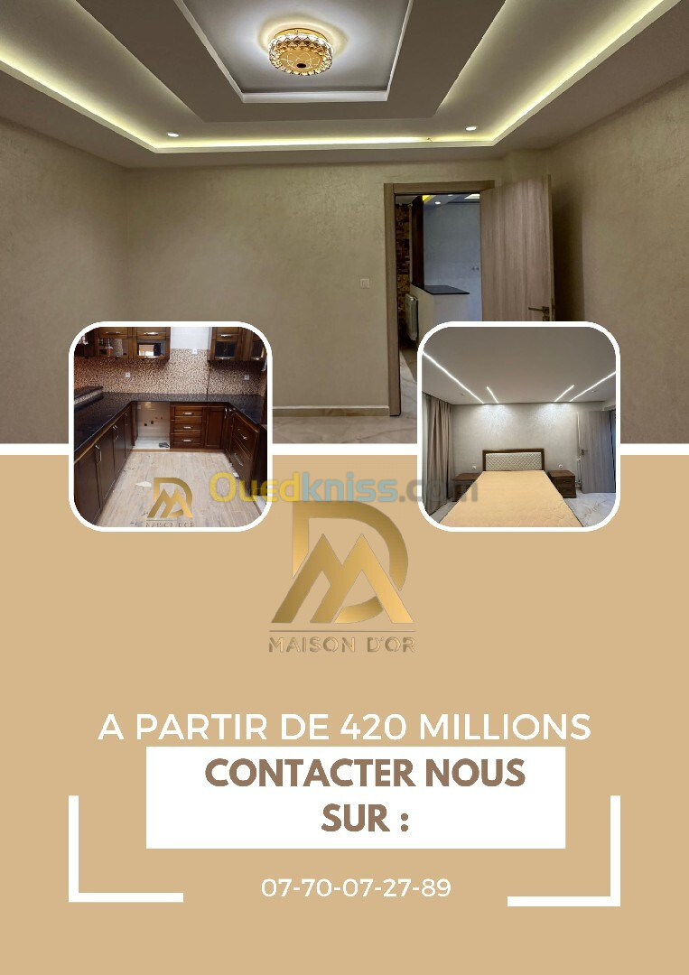 Vente Appartement F3 Alger Bordj el kiffan