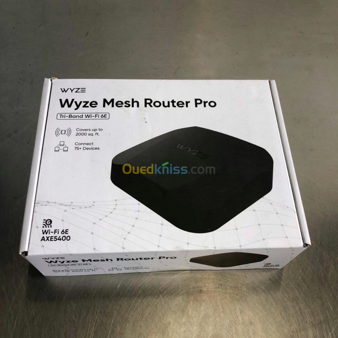 Wyze Wi-Fi 6E Routeur fibre optique 2.5gb