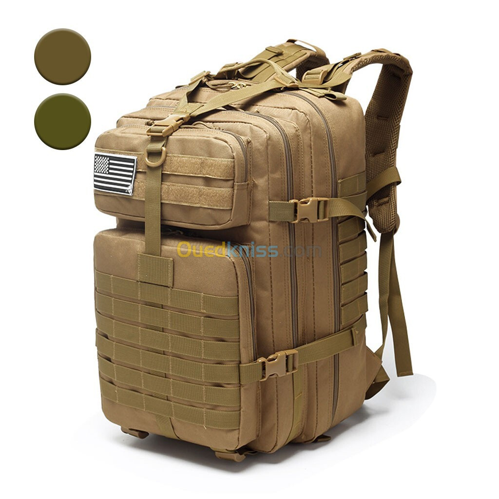 Sac à Dos Camouflage Armée 40L Grand Volume JRD6