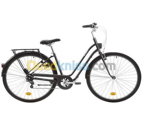 B'TWIN ELOPS 500 STEP OVER CLASSIC BIKE - BLACK B'TWIN ELOPS 500 STEP OVER CLASSIC BIKE - BLACK 