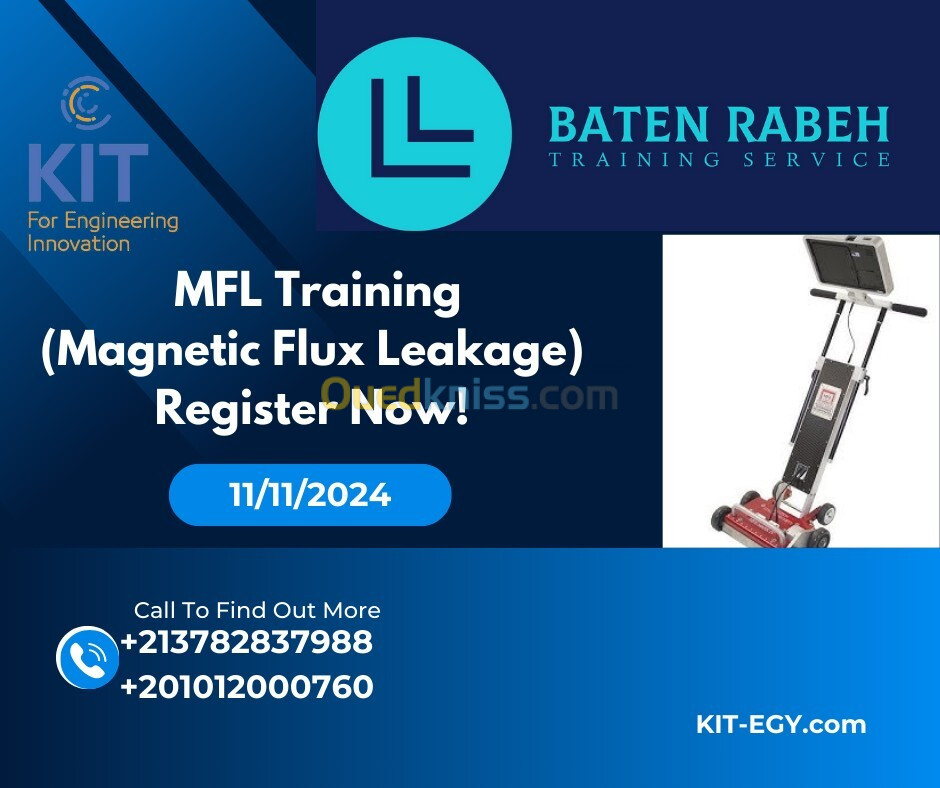 FORMATION MFL-  MFL Training (Magnetic Flux Leakage)