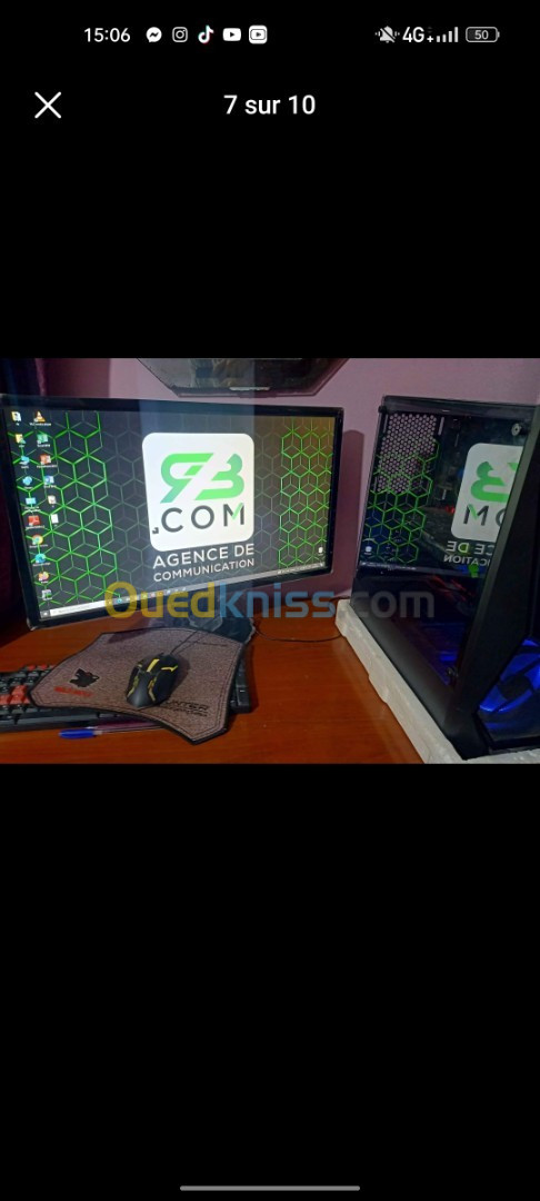 Pc bureau gamer 