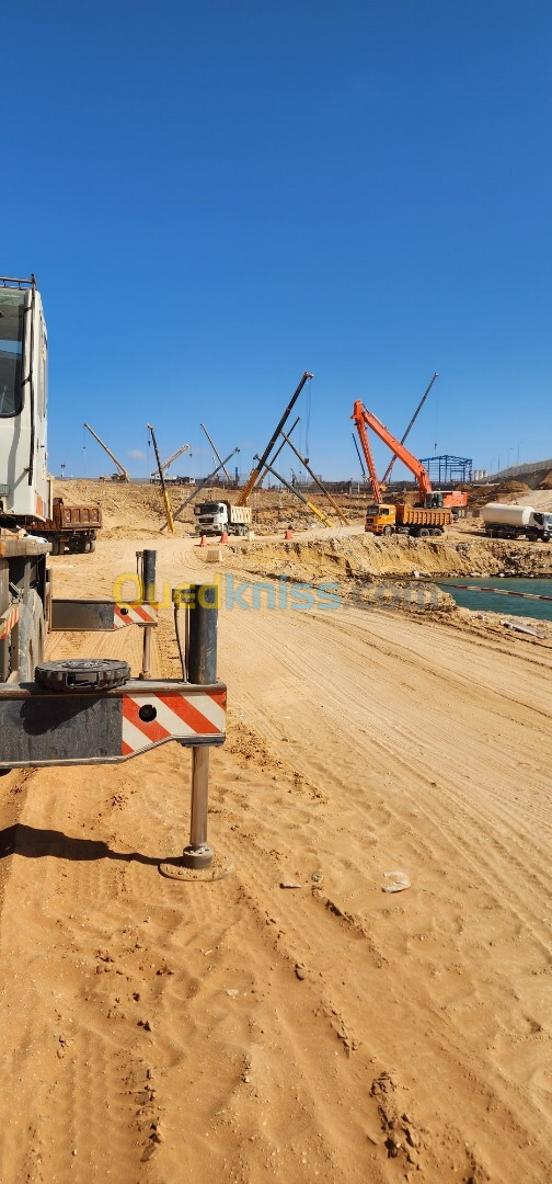 Mobile كراء Grue 25t. 30t. 50t. 60t. 200t 