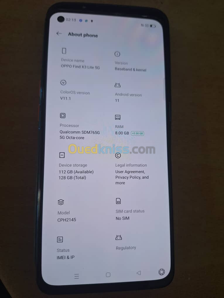 Oppo Find x3 lite 5g