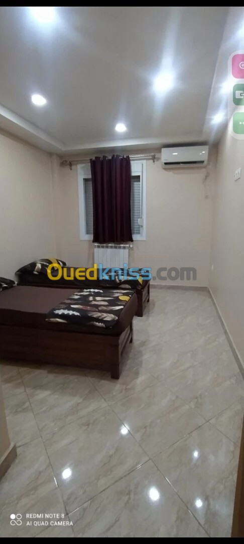 Location vacances Appartement F2 Alger Bordj el kiffan