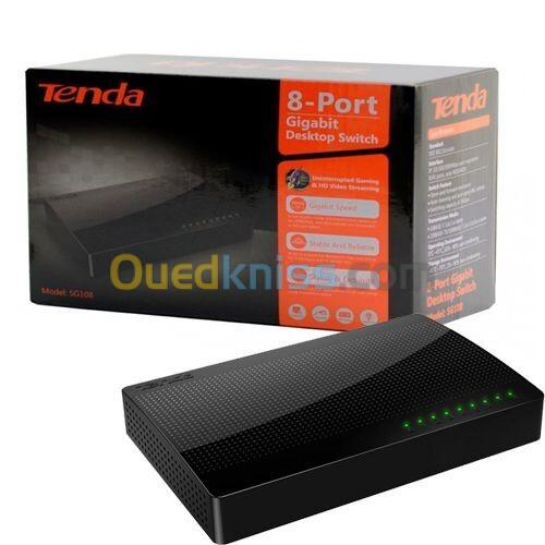 SWITCH TENDA SG108 8 PORT GIBAGIT 