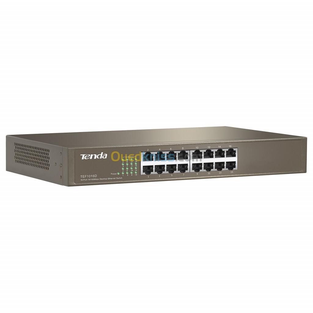 TEG1016D  v6.0 Switch Ethernet Gigabit à 16 ports